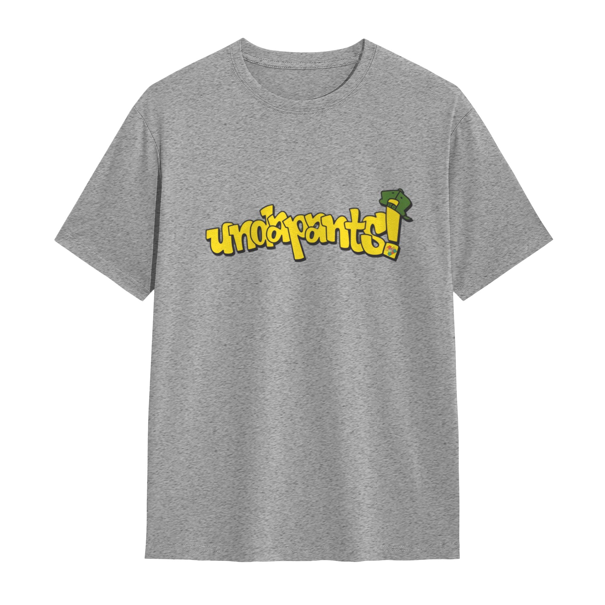 Men's Premium Cotton Crew Neck T-Shirt - Breathable Everyday Tee for Casual & Gym (Custom Print)