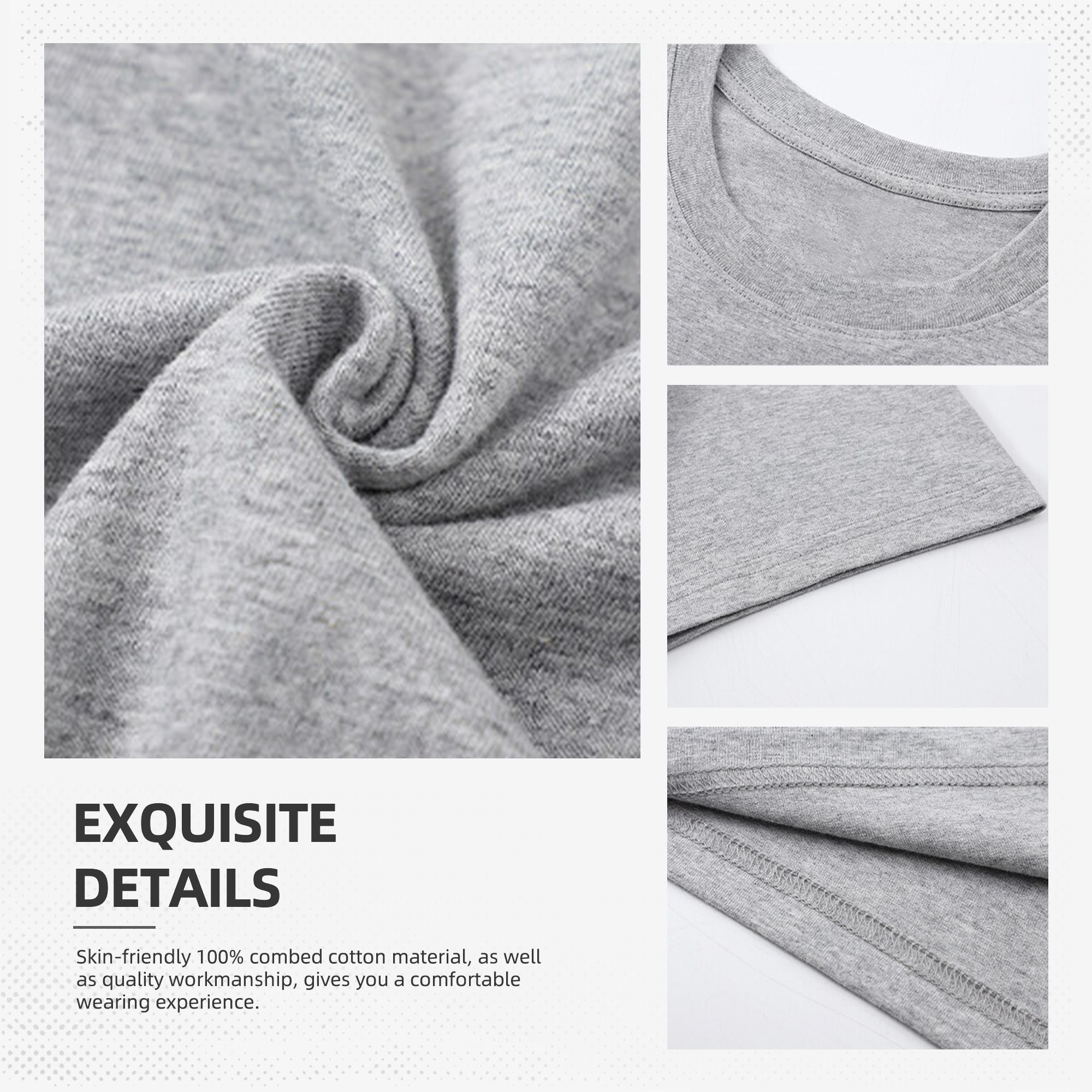 Men's Premium Cotton Crew Neck T-Shirt - Breathable Everyday Tee for Casual & Gym (Custom Print)