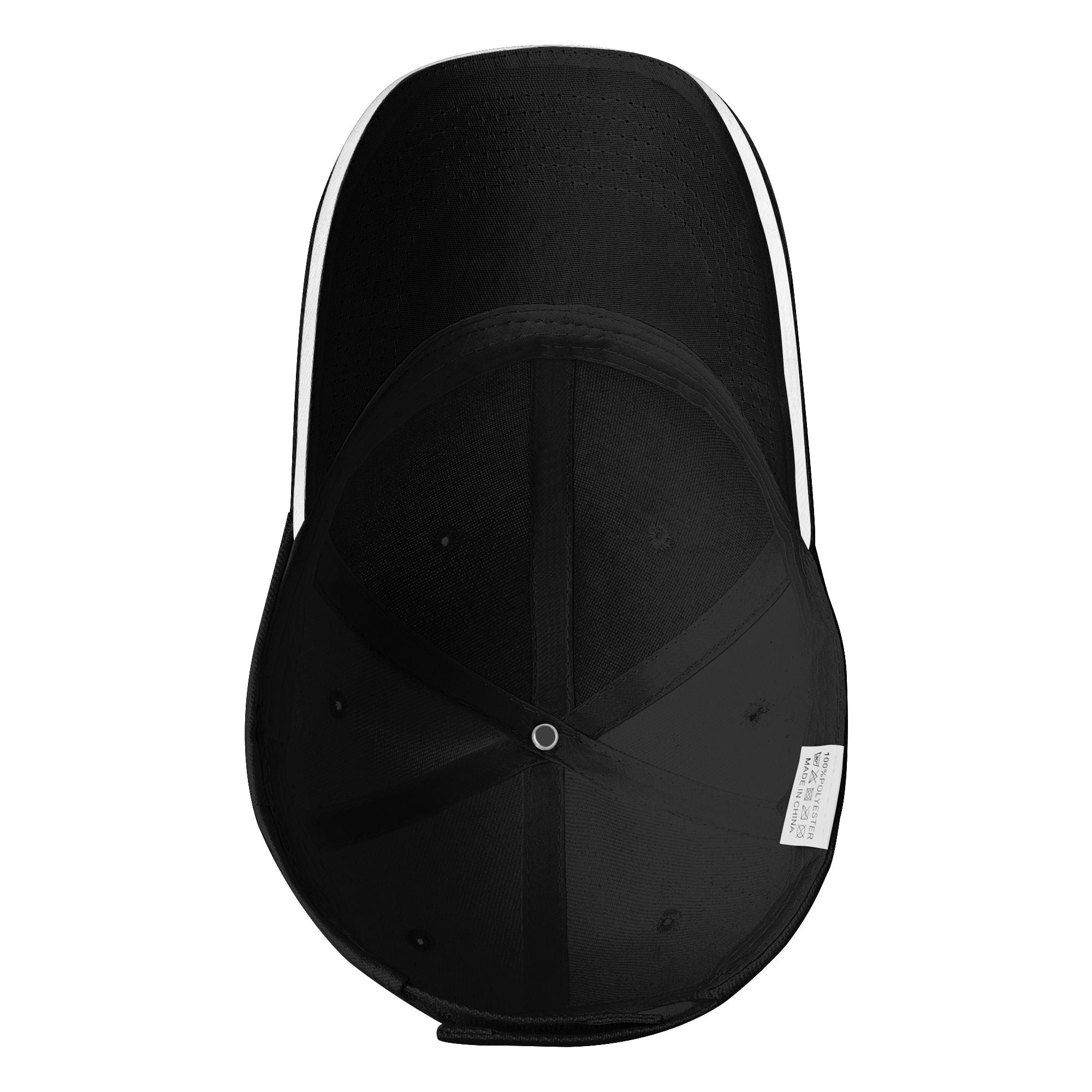 Unisex Structured Baseball Cap - Custom Print Adjustable Sport Hat for Outdoor & Daily Use (100% Polyester)