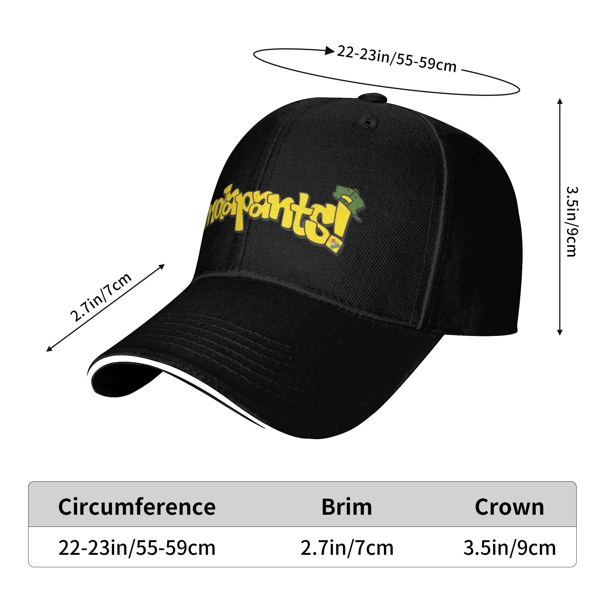 Unisex Structured Baseball Cap - Custom Print Adjustable Sport Hat for Outdoor & Daily Use (100% Polyester)