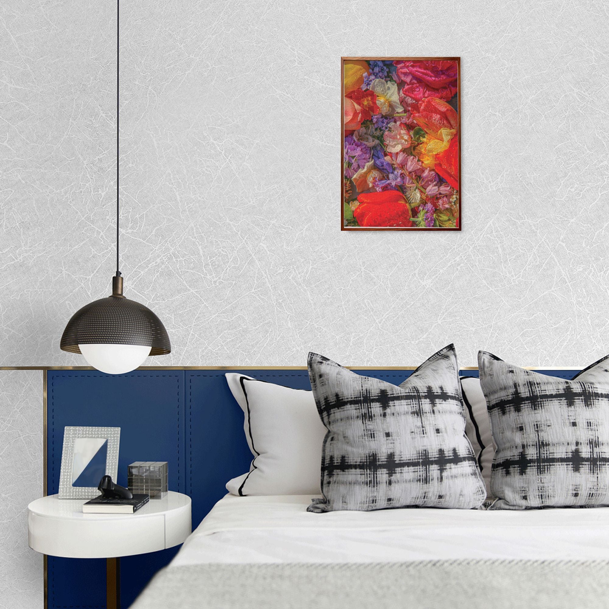 Floral Wooden Jigsaw Puzzle 300/500/1000PC | Botanical Stress Relief Art & Framable Wall Decor (16''x11'')