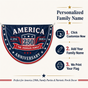 Personalized USA 250th Anniversary Bunting Flag product image 2