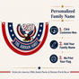 Personalized USA 250th Anniversary Bunting Flag - Style 06 product image 2