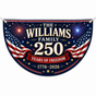 Personalized USA 250th Anniversary Bunting Flag - Style 08 product image 1