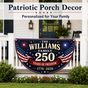 Personalized USA 250th Anniversary Bunting Flag - Style 08 product image 5