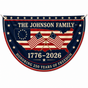 Personalized USA 250th Anniversary Bunting Flag - Style 09 product image 1