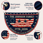 Personalized USA 250th Anniversary Bunting Flag - Style 09 product image 4