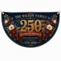 Personalized USA 250th Anniversary Bunting Flag - Style 11 product image 1