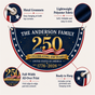 Personalized USA 250th Anniversary Bunting Flag - Style 12 product image 4