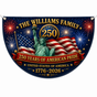 Personalized USA 250th Anniversary Bunting Flag - Style 17 product image 1