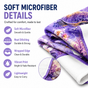 Personalized Purple Turtle Beach Towel with Name - image 4