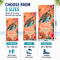 Personalized Coral Turtle Beach Towel with Name - image 3