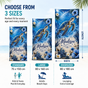 Personalized Navy Turtle Beach Towel with Name - image 3