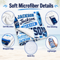 Personalized Blue Surf Beach Towel with Name - image 4