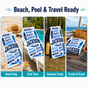 Personalized Blue Surf Beach Towel with Name - image 6