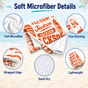 Personalized Orange Surf Beach Towel with Name - image 4