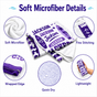 Personalized Purple Surf Beach Towel with Name - image 4