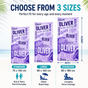 Personalized Purple Wave Beach Towel with Name - image 4