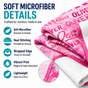 Personalized Pink Wave Beach Towel with Name - image 4