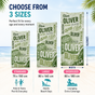 Personalized Sage Wave Beach Towel with Name - image 3