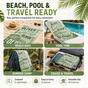 Personalized Sage Wave Beach Towel with Name - image 6