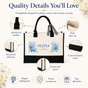 Personalized Maid of Honor Hydrangea Tote Bag - image 4