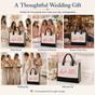 Bride Cowgirl Pink Wedding Tote Bag - image 6