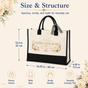 Happily Ever After Floral Wedding Tote Bag - image 3