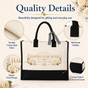 Happily Ever After Floral Wedding Tote Bag - image 4