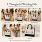 Personalized Maid of Honor Floral Name Tote Bag - image 6