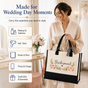 Bridesmaid Floral Wedding Tote Bag - image 5