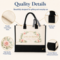 Love in Bloom Wedding Weekend Floral Tote Bag - image 2