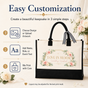 Love in Bloom Wedding Weekend Floral Tote Bag - image 3