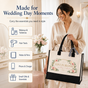 Love in Bloom Wedding Weekend Floral Tote Bag - image 5