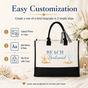 Beach Bridesmaid Coastal Wedding Tote Bag - image 2