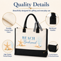 Beach Bridesmaid Coastal Wedding Tote Bag - image 4