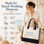 Beach Bridesmaid Coastal Wedding Tote Bag - image 5