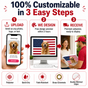 Custom Photo American Flag Banner - Classic Red White Blue product image 6