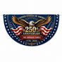 Personalized USA 250th Anniversary Bunting Flag - Style 04 product image 1