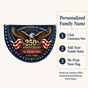Personalized USA 250th Anniversary Bunting Flag - Style 04 product image 2