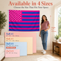 Custom Photo American Flag Banner - Hot Pink Blue product image 3