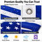 Custom Photo American Flag Banner - Klein Blue product image 6