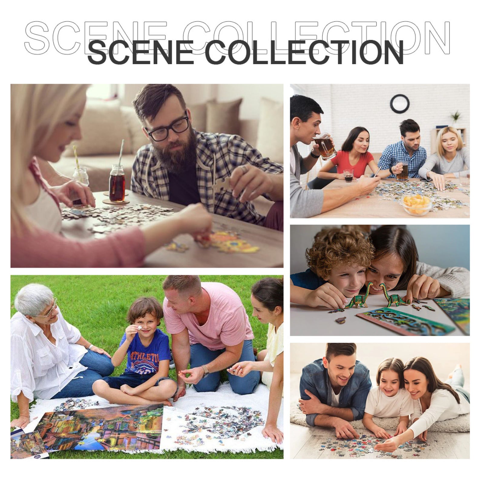 Enchanted Unicorn Jigsaw Puzzle (300/500/1000-Piece) | Magical Pastel Art for Kids, Adults & Family Game Night – Perfect Gift!