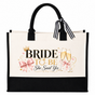 Bride To Be She Said Yes Champagne Tote Bag - image 1