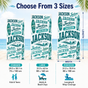 Personalized Teal Surf Beach Towel with Name - image 6