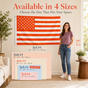 Custom Photo American Flag Banner - Orange product image 3