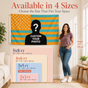Custom Photo American Flag Banner - Orange Teal product image 3