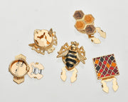 Bee Button Covers